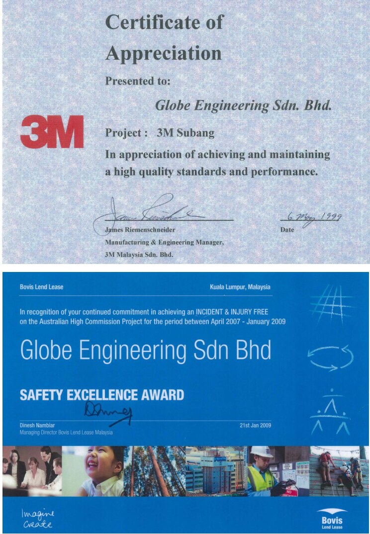3M Subang and Safety Excellence Award